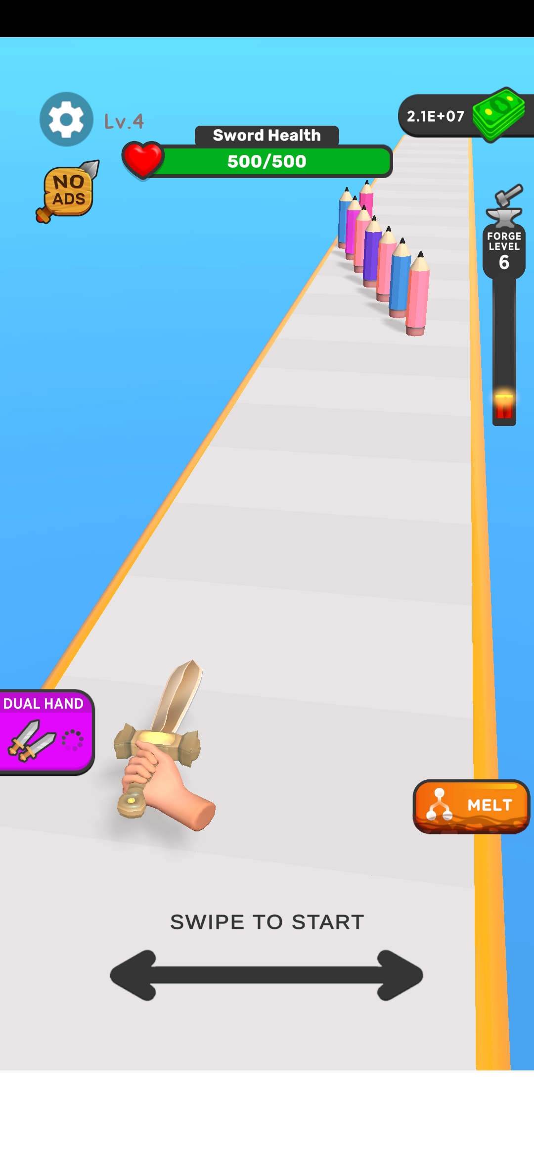 融剑者内置菜单(Sword Melter)v62.8.9