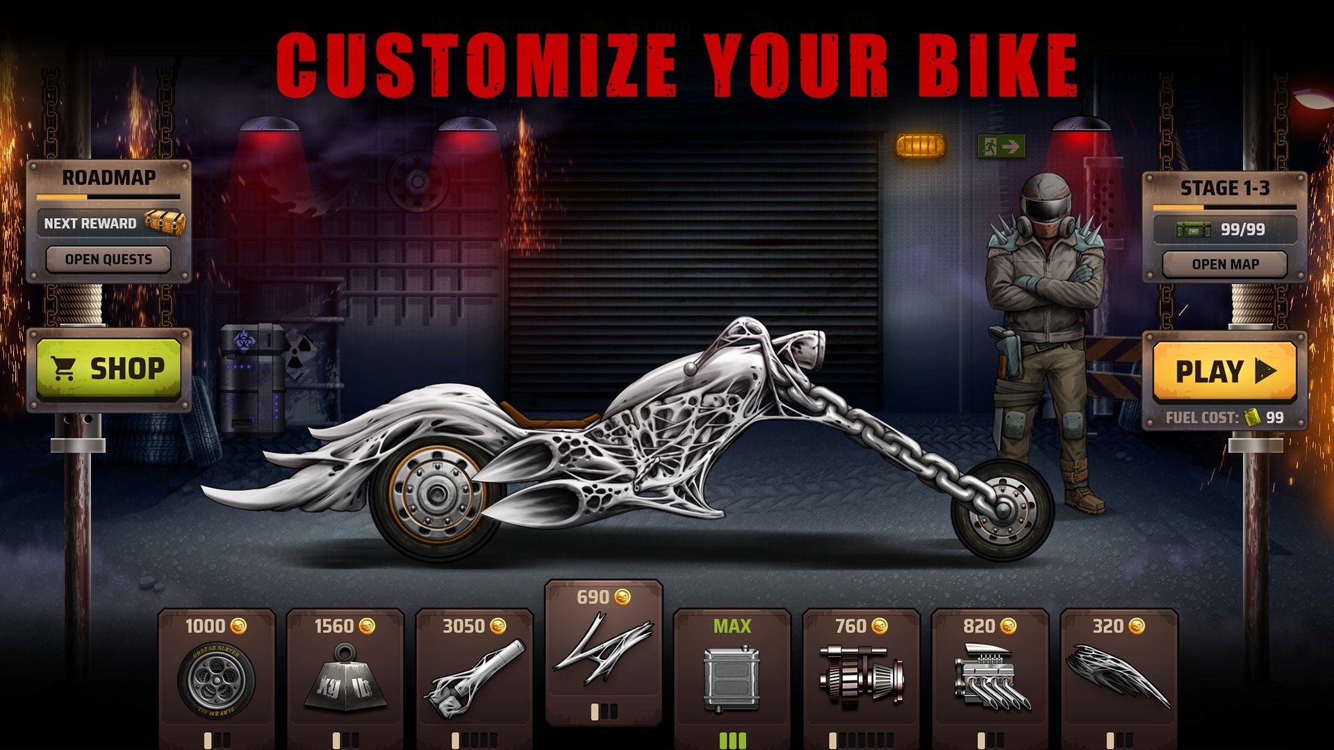 死亡山地车(Dead Hill Racing)v1.0.0