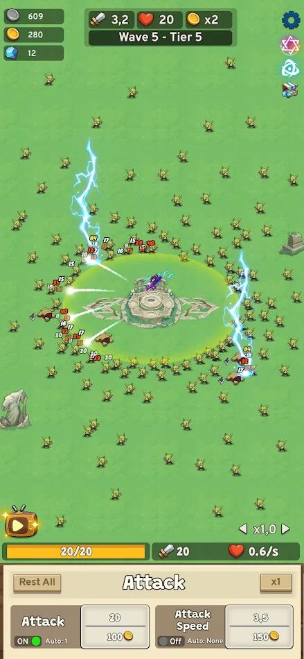 帝国王国闲置内置菜单(Empire Kingdom TD Premium)v1.0.358