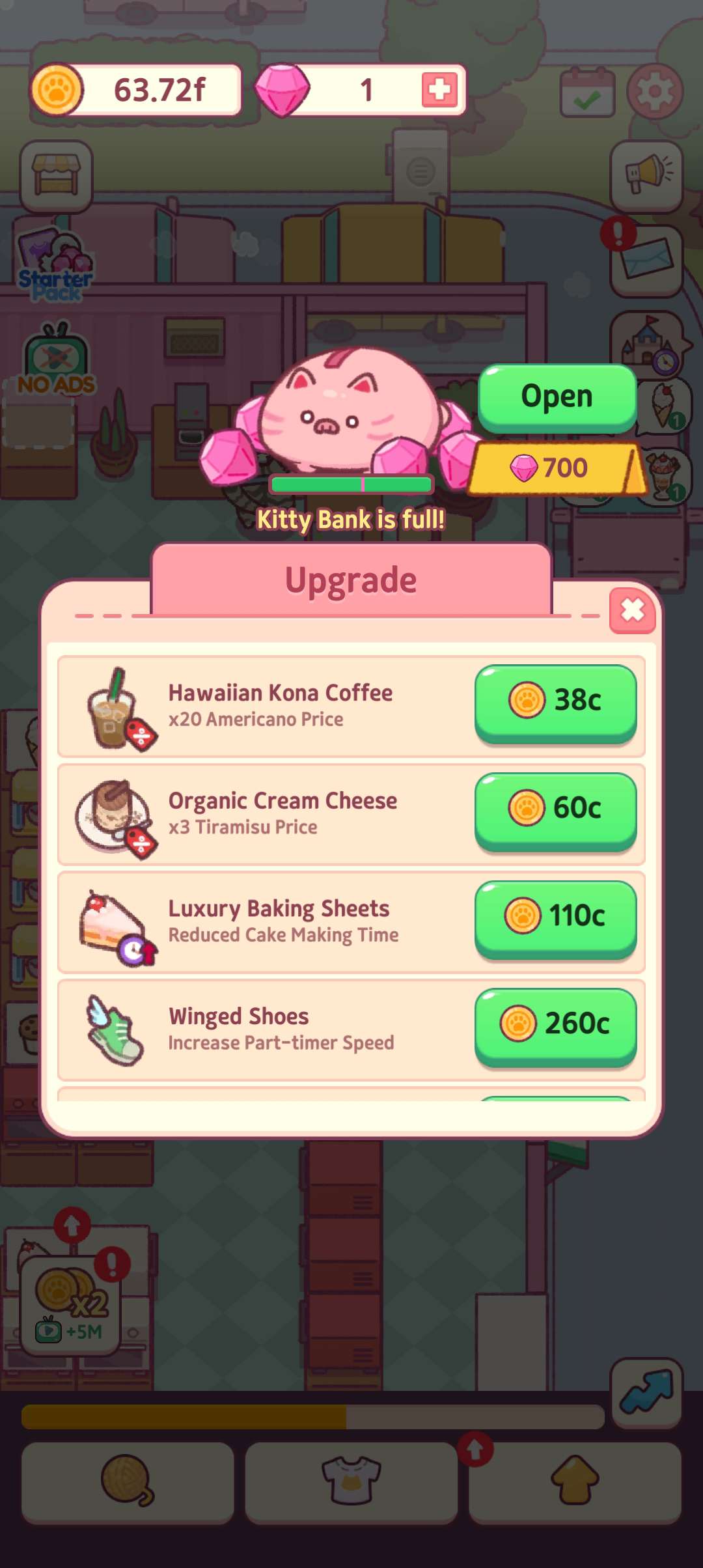 猫喵小吃店（MOD菜单)(Snack Bar)v1.0.196