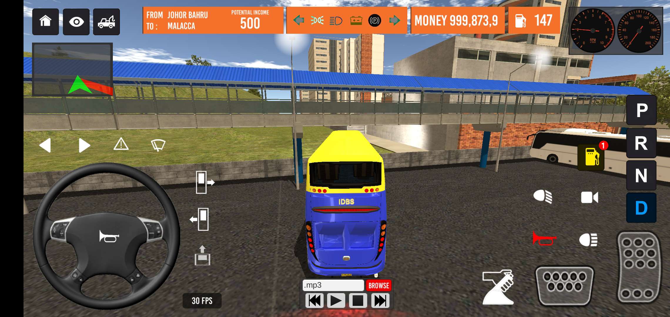 马来巴士模拟器(Malaysia Bus Simulator)v1.7