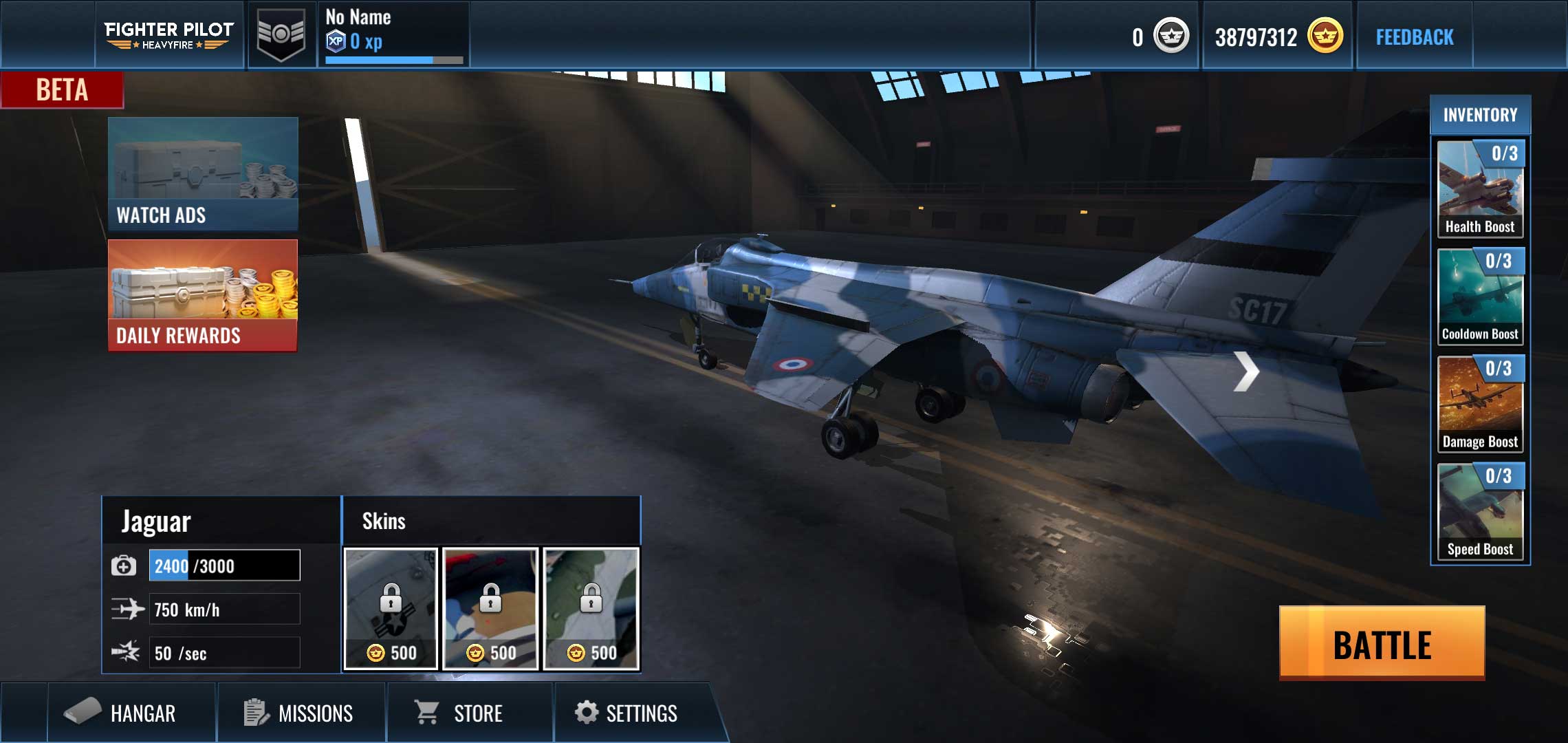 战斗机飞行员:重火(FighterPilot-HeavyFire)v2.2.7