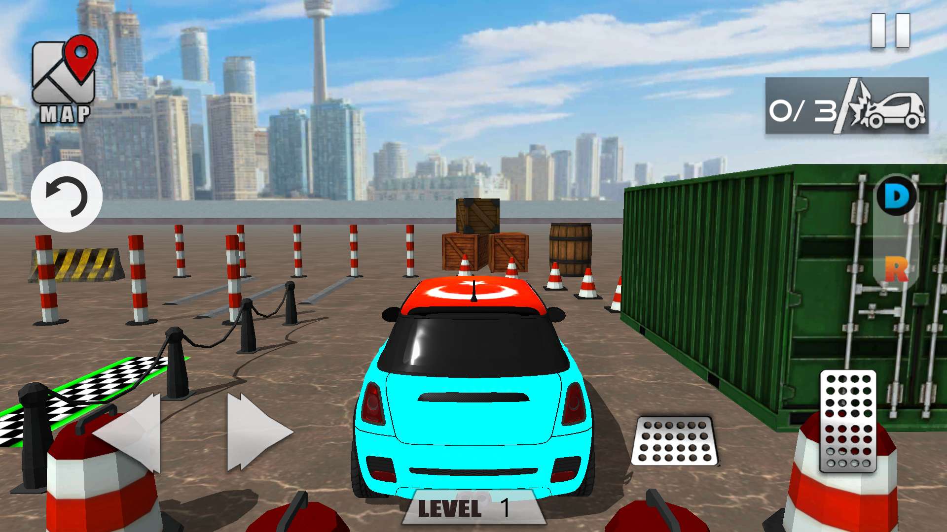汽车模拟器2021(Modern Hard Car Parking Games)v1.53