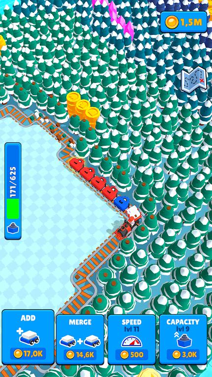 火车矿工:闲置铁路游戏内置菜单(Train Miner)v3.1.22