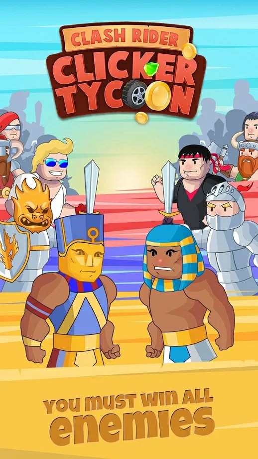 冲撞骑士响片大亨(Clash Rider - Clicker Tycoon)v2.7