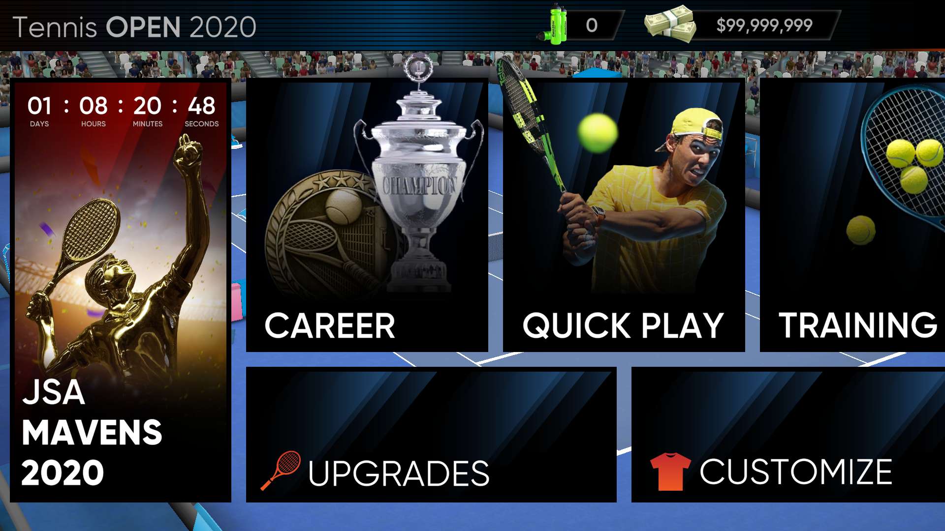 网球公开赛2021:终极3D(Tennis Open 2023)v1.2.9