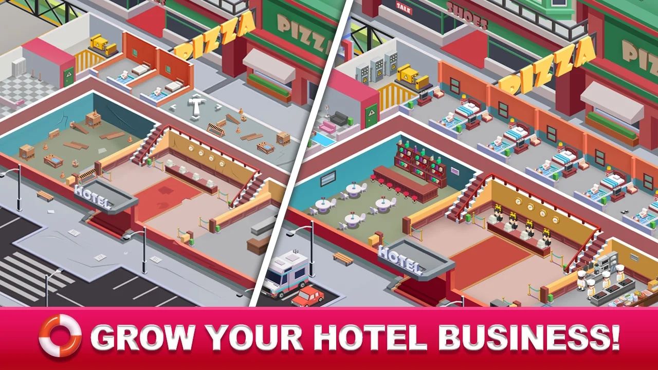 闲置度假村巨川(Sim Hotel Tycoon)v1.39.5086