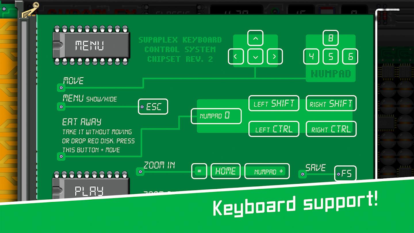 Supaplex(Supaplex)游戏截图2