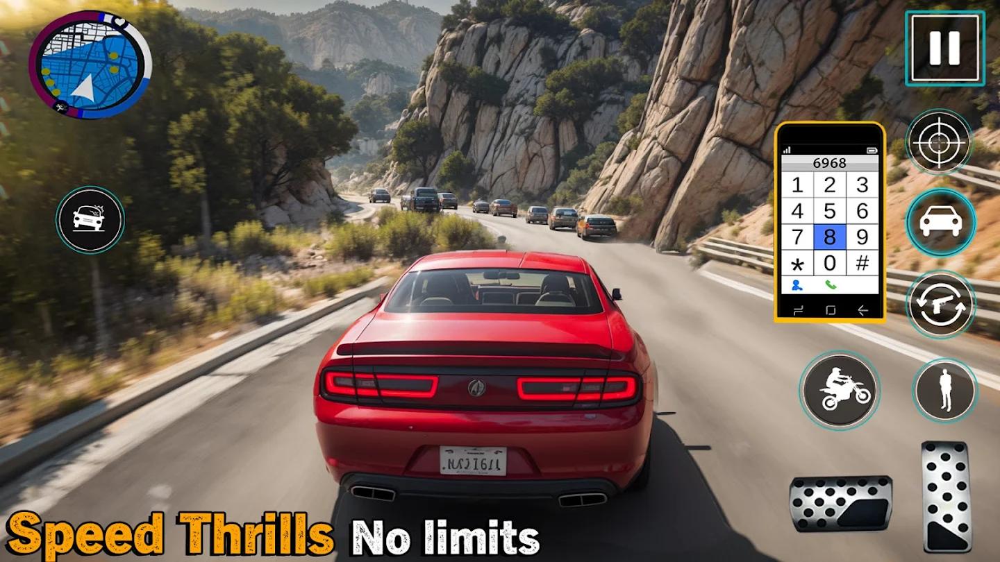 城市驾驶汽车模拟器3D游戏截图3