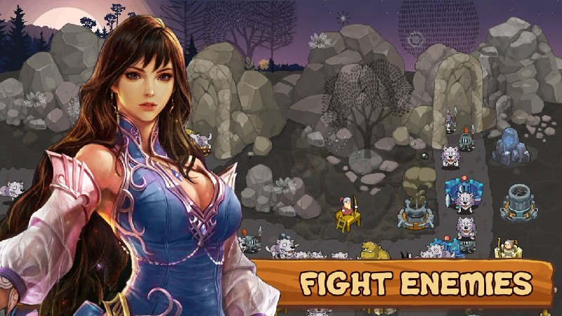 塔防王国(Tower Defense Legends: Mercenary Stories) 截图2