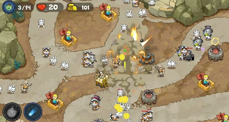 塔防王国(Tower Defense Legends: Mercenary Stories) 截图4