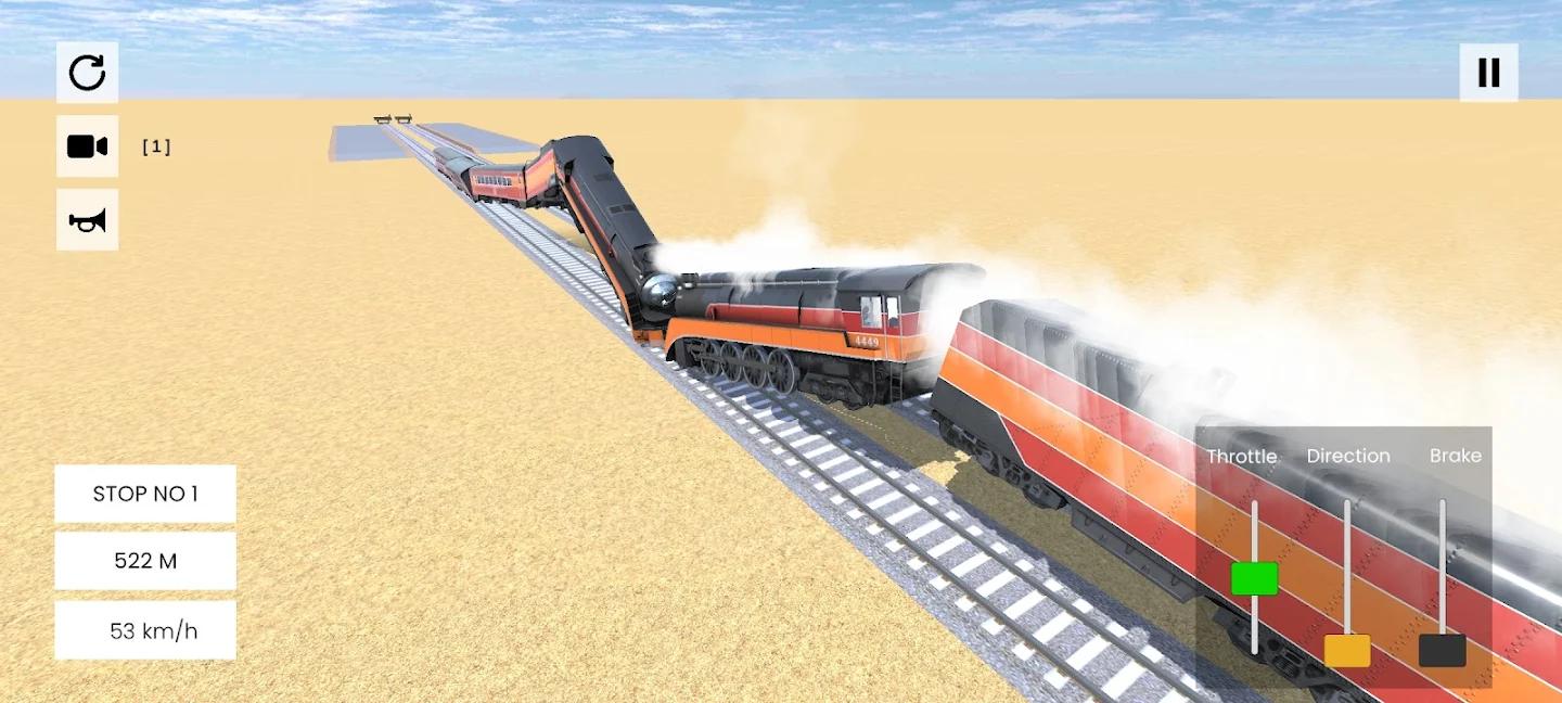 复古蒸汽火车游戏截图2