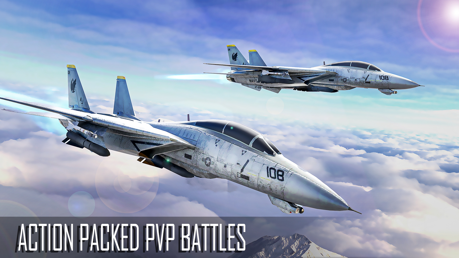喷气式战斗机(Jet Fighter Sky Combat 3D)游戏截图3