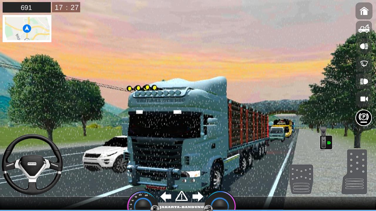 印尼大卡车模拟器 截图2