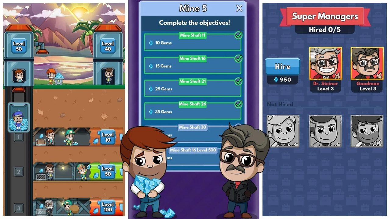 采矿大亨(Idle Miner Tycoon)游戏截图2