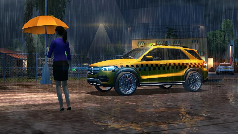 出租车驾驶模拟2022(Taxi Car Simulator : EVO)游戏截图6