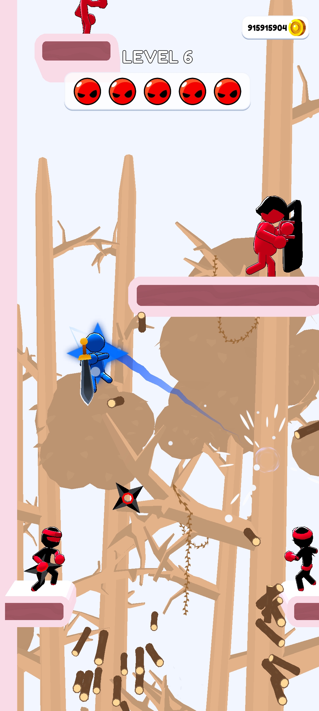 火柴人传送大师3D内置菜单(Stickman Teleport Master 3D) 截图4