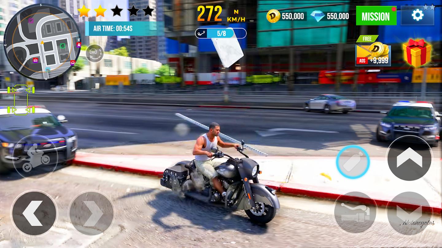 摩托驾驶模拟器(Moto Driving City)游戏截图6