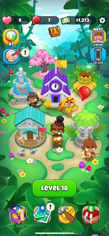 气球消除内置菜单(Bloons Pop)游戏截图5