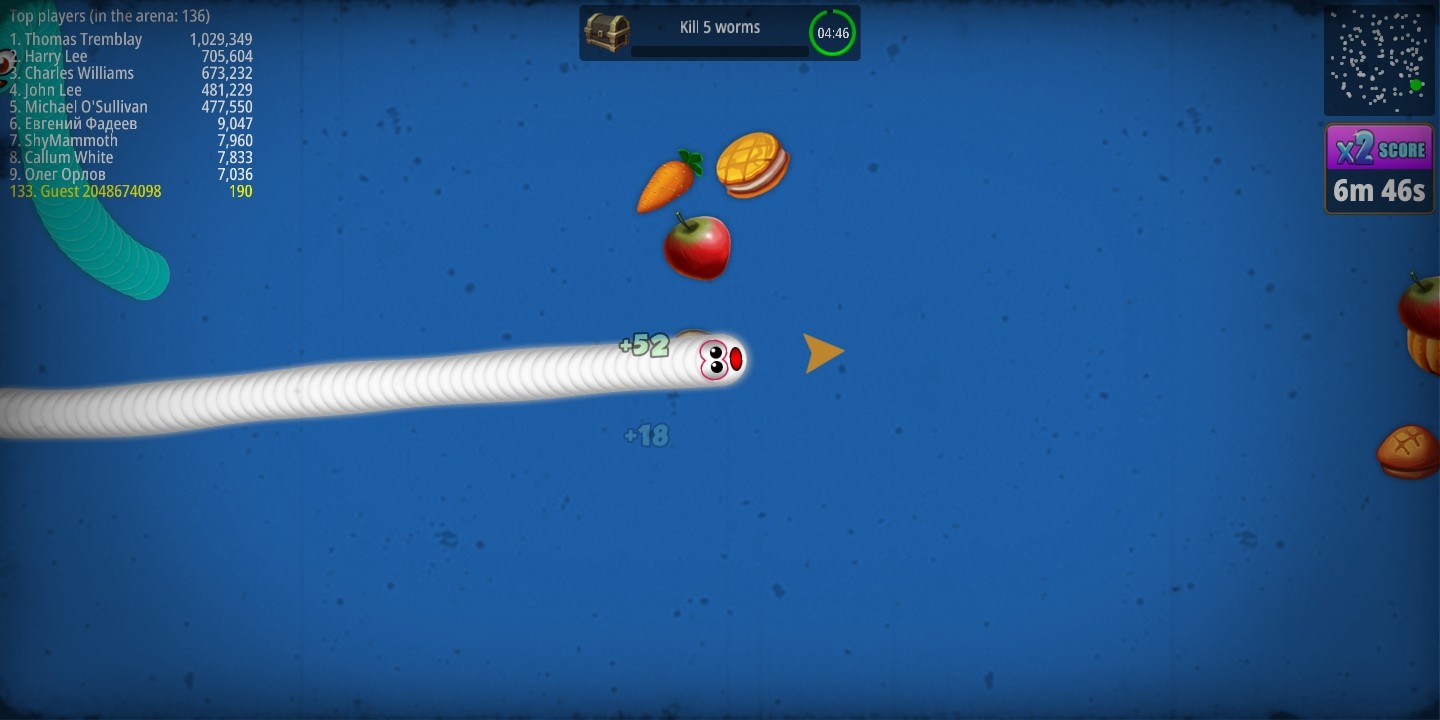 贪吃蛇(Worms Zone) 截图3