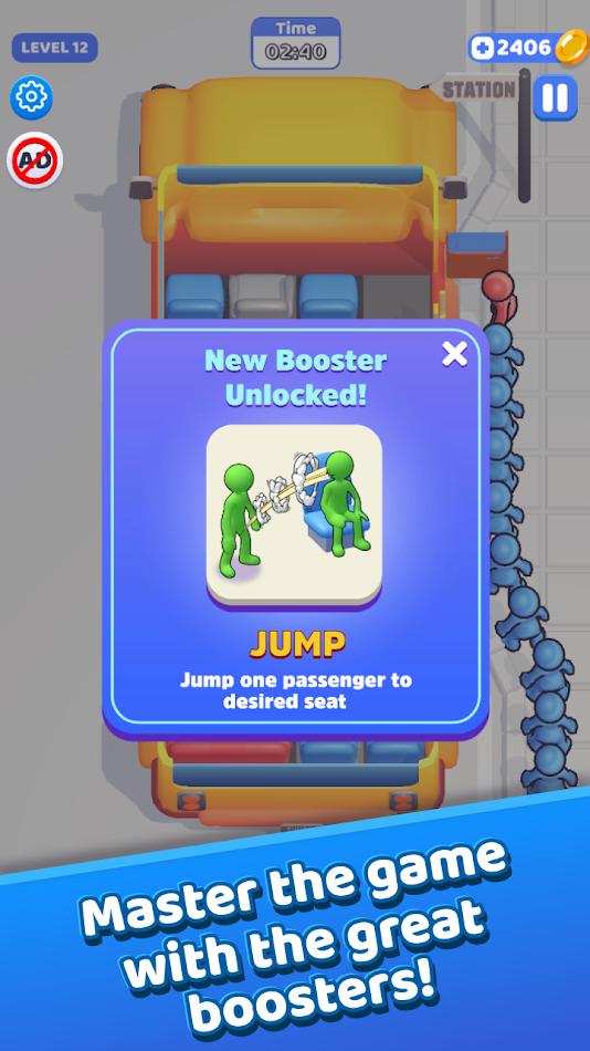 填满座位内置菜单(Seat Away)游戏截图1