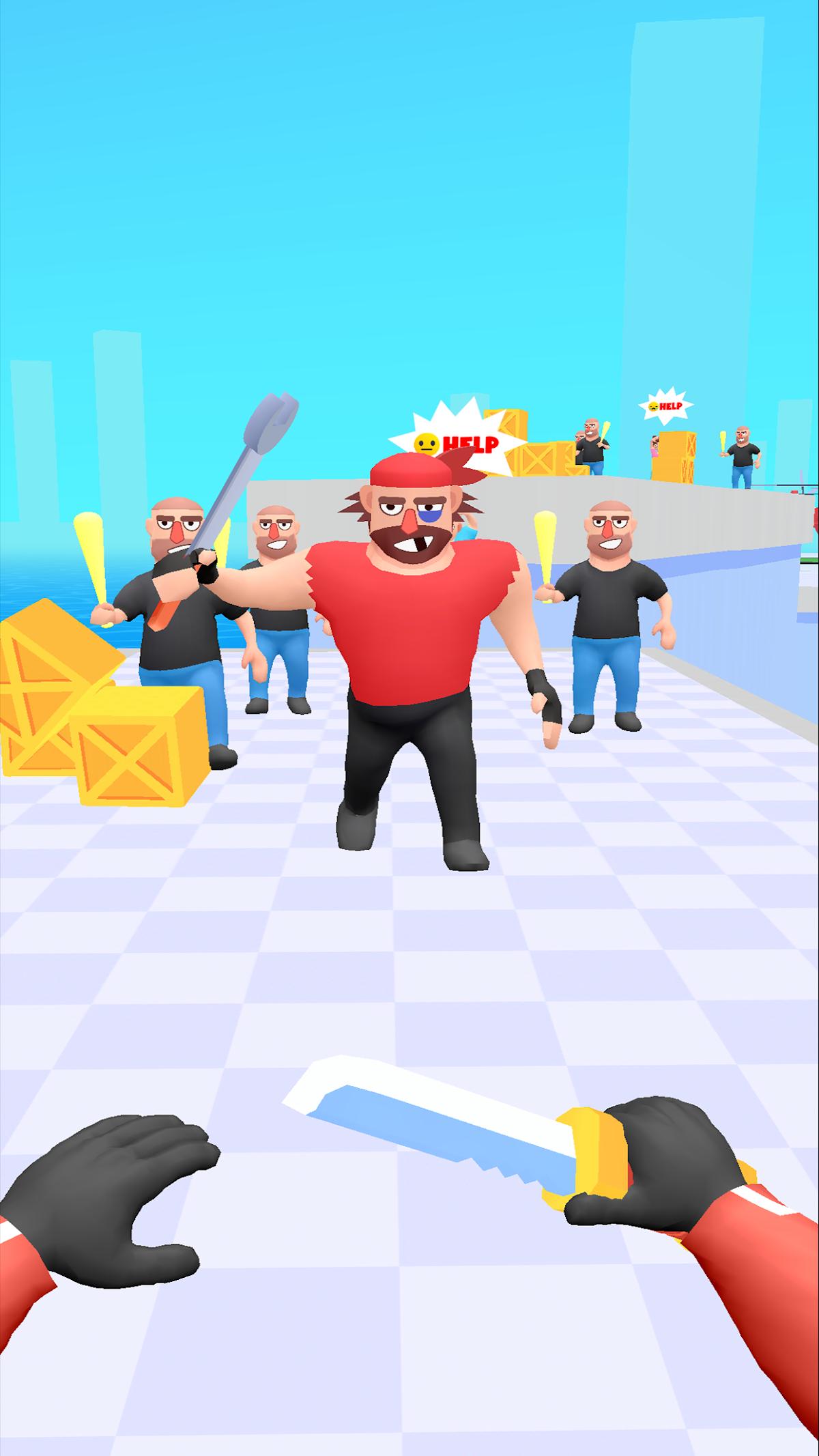 飞刀刺客(Hit Master 3D) 截图1