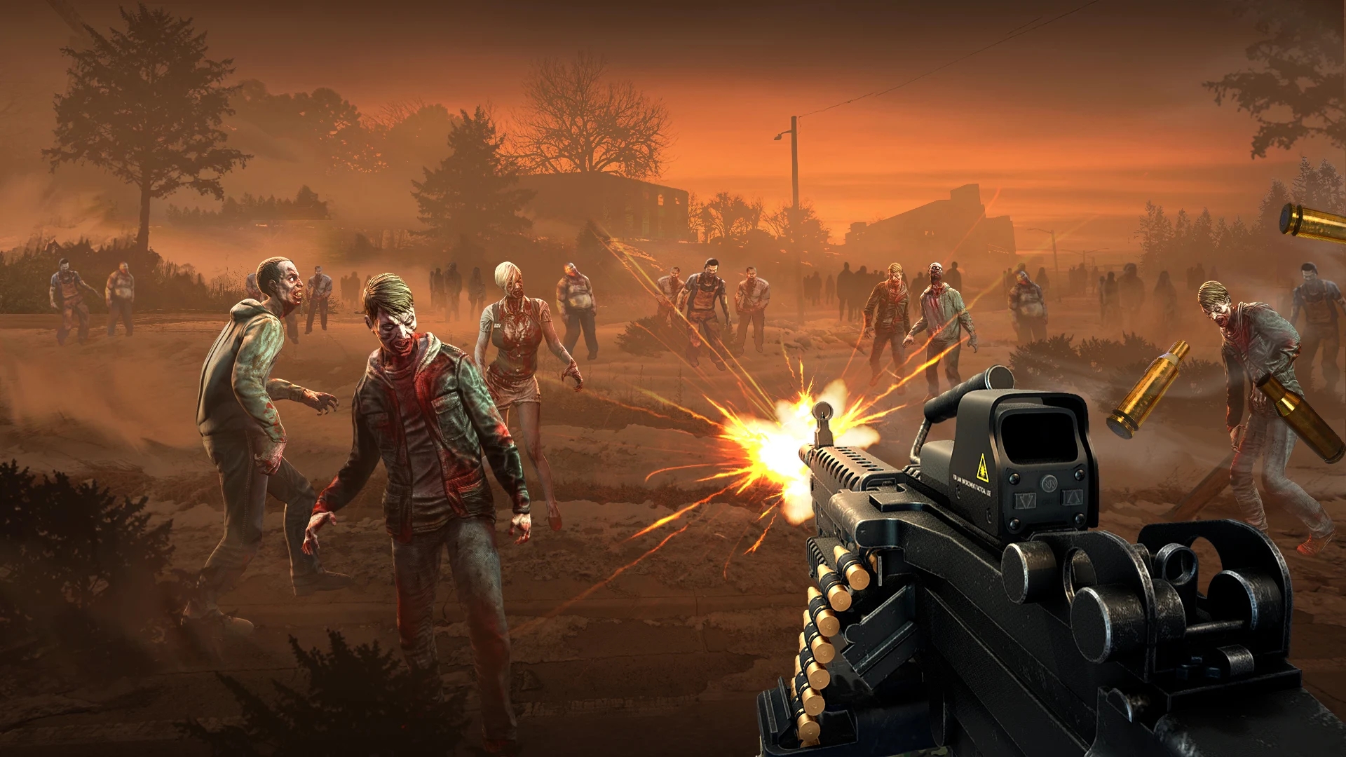 生存危机：僵尸来临内置菜单(Zombie Fire 3D)游戏截图4