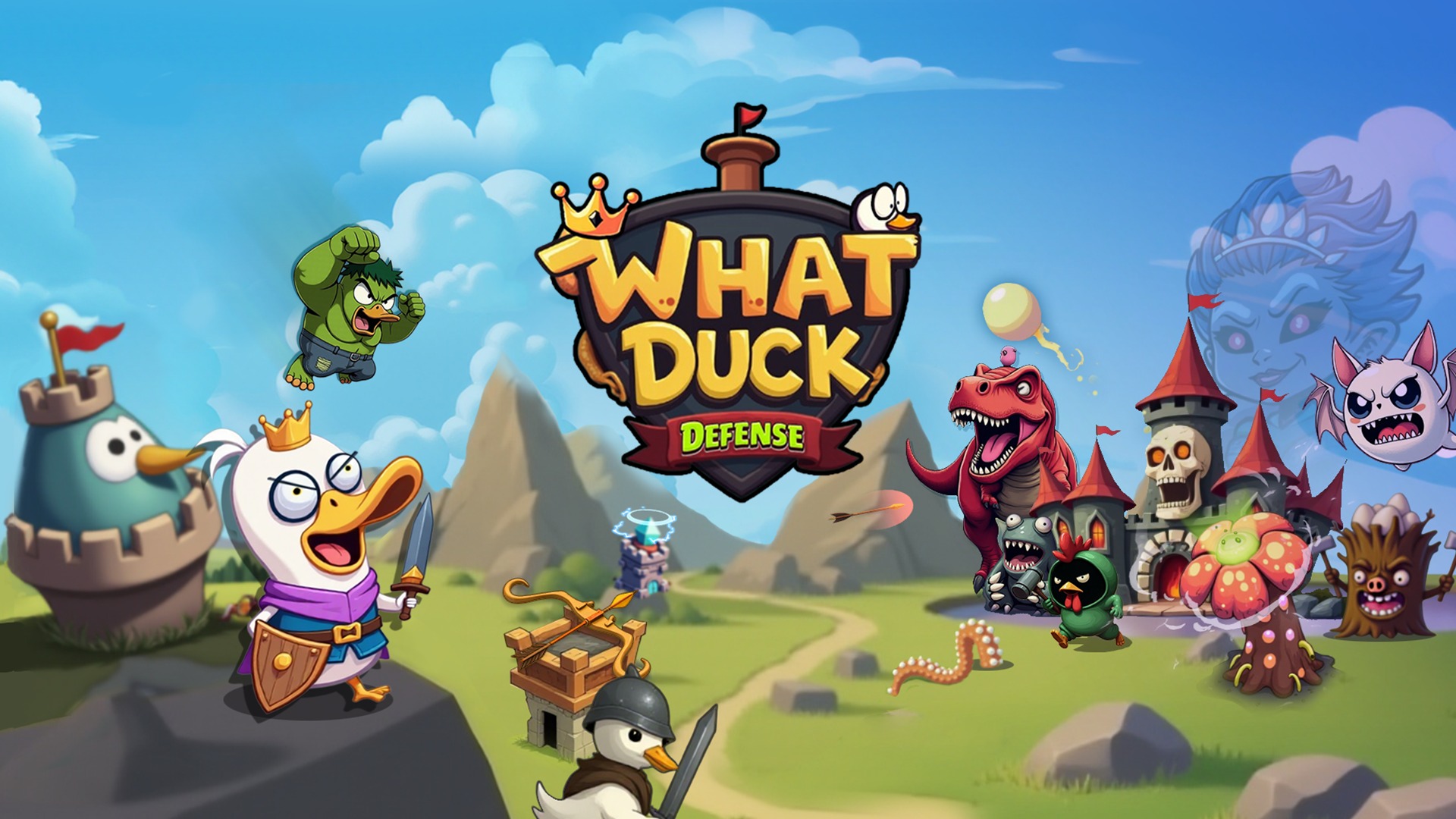 鸭子士兵内置菜单(What Duck)游戏截图1