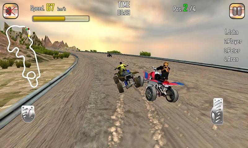 ATV四轮自行车赛车游戏(Quad Bike Racing) 截图3