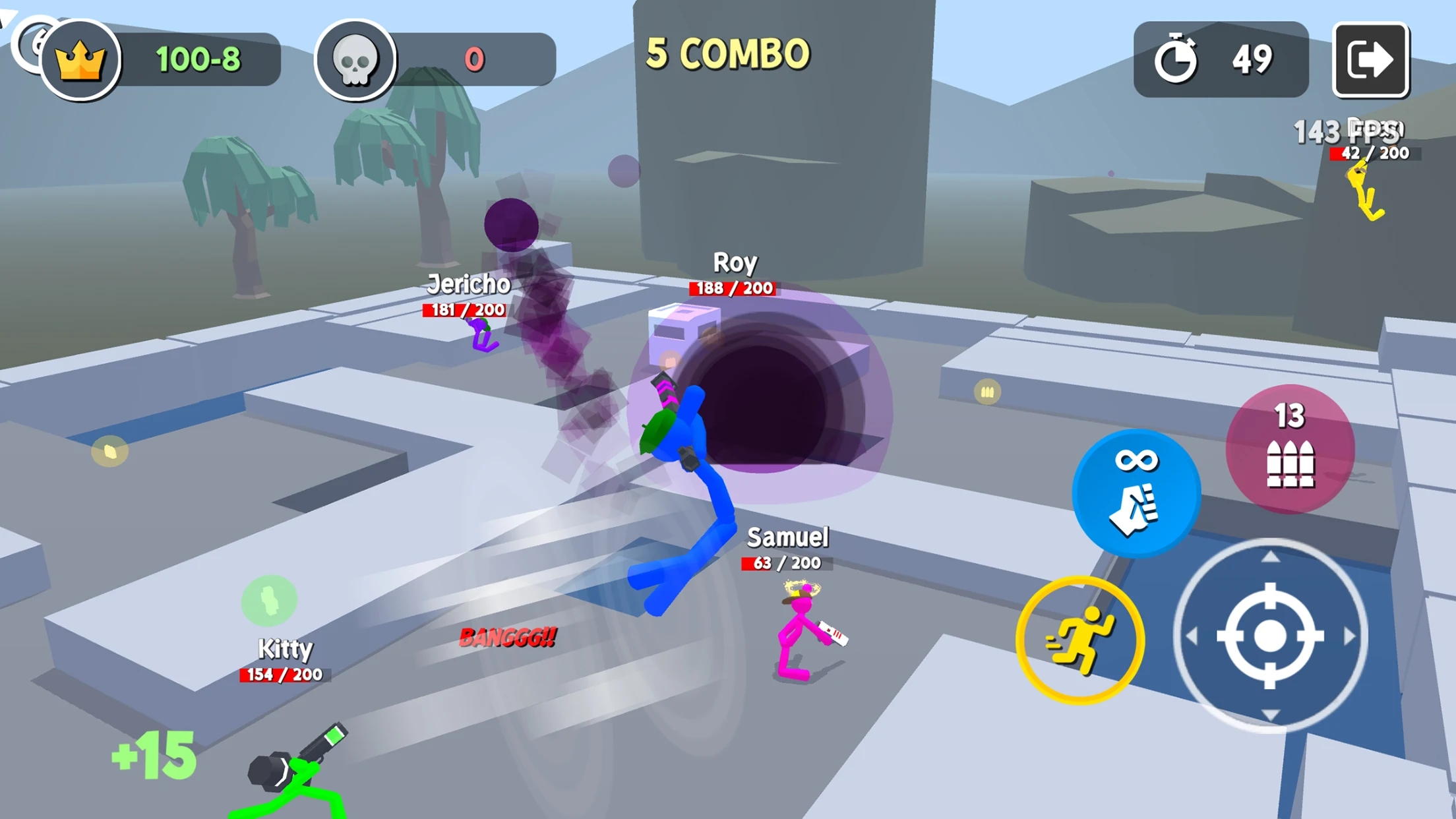 绊脚石战争 截图2