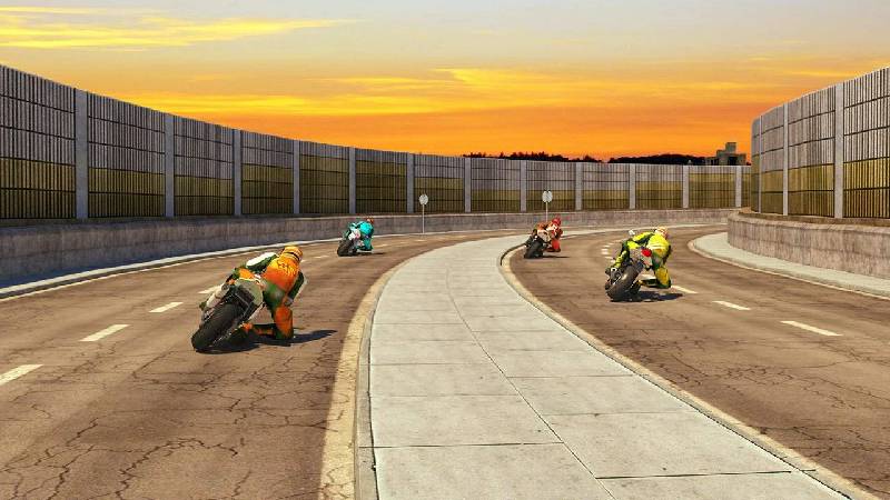 超级摩托车赛车2019年(SuperBike Racer 2019)游戏截图1