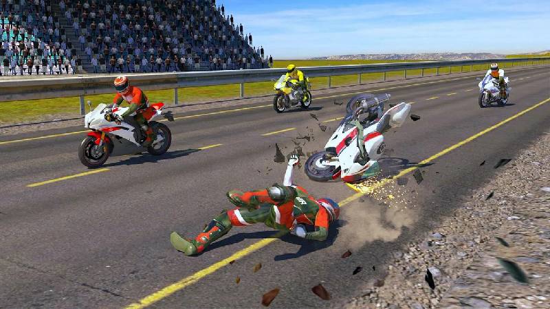超级摩托车赛车2019年(SuperBike Racer 2019)游戏截图4