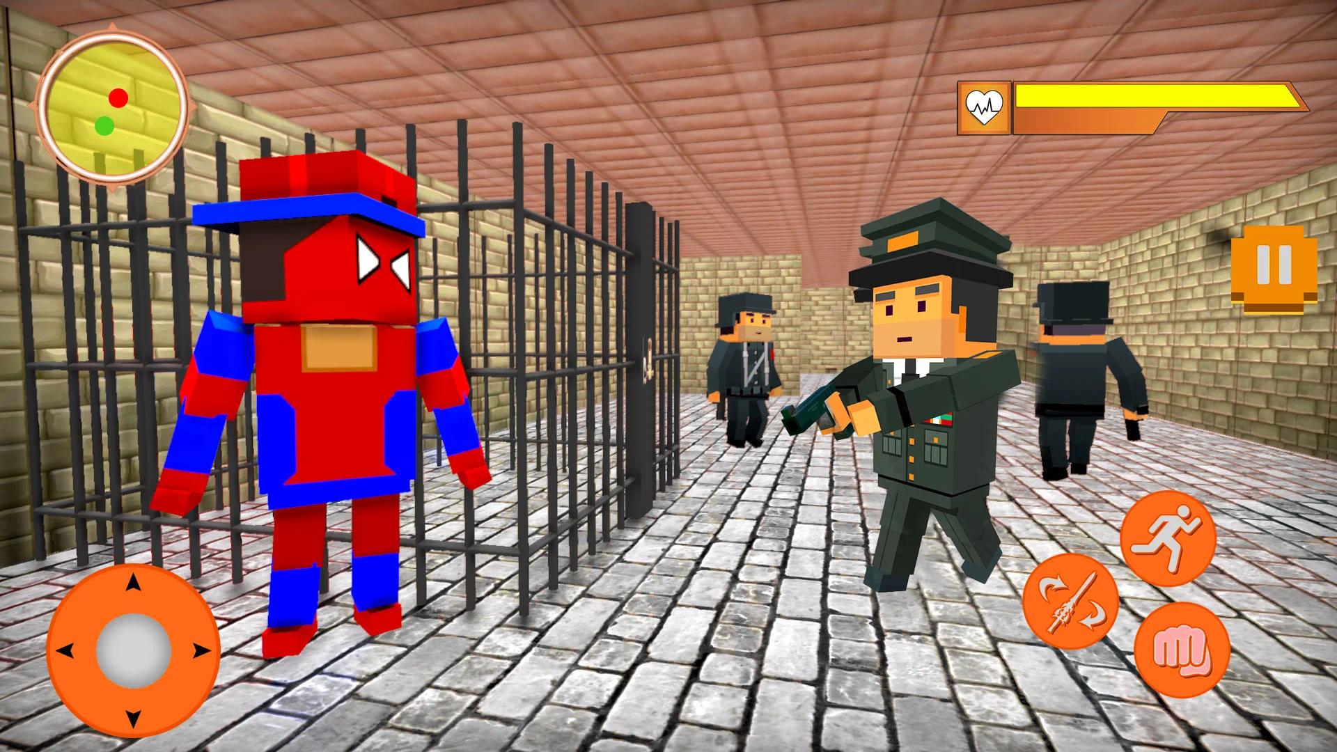 大监狱逃脱游戏(Blocky Prison Plan) 截图2