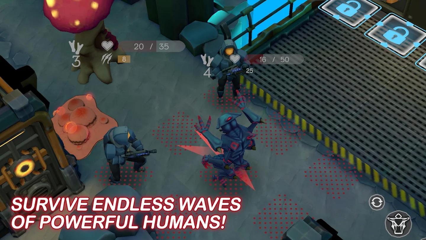 地球人的侵攻游戏截图1