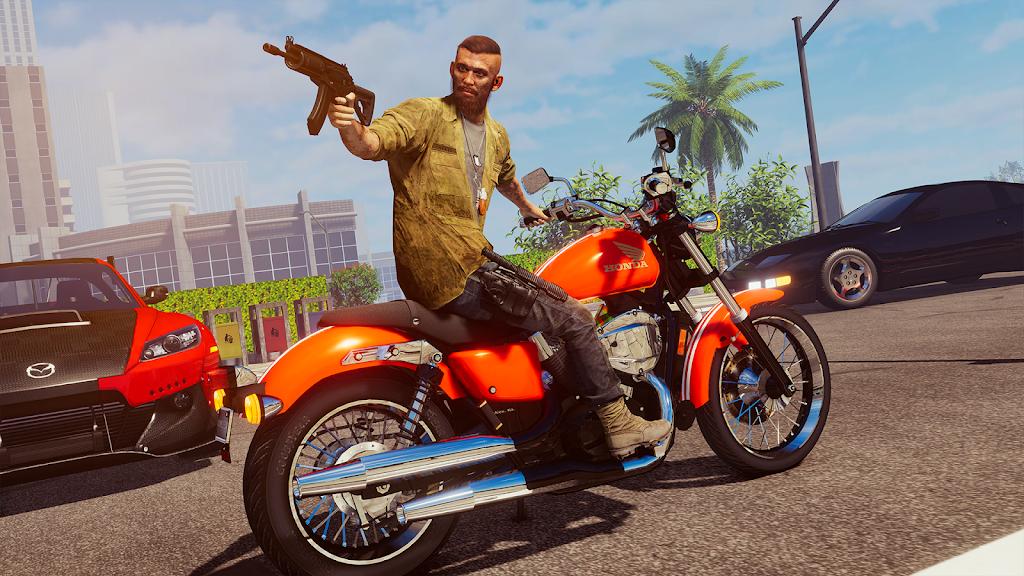 黑帮维加斯：汽车盗窃城(Real Gangster Miami Crime Auto)游戏截图1