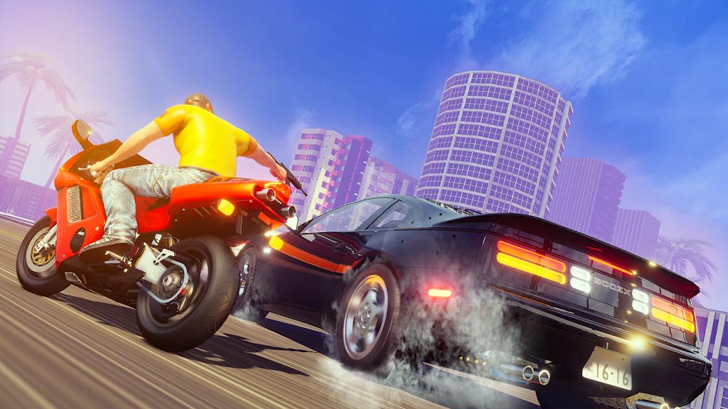 黑帮维加斯：汽车盗窃城(Real Gangster Miami Crime Auto)游戏截图3