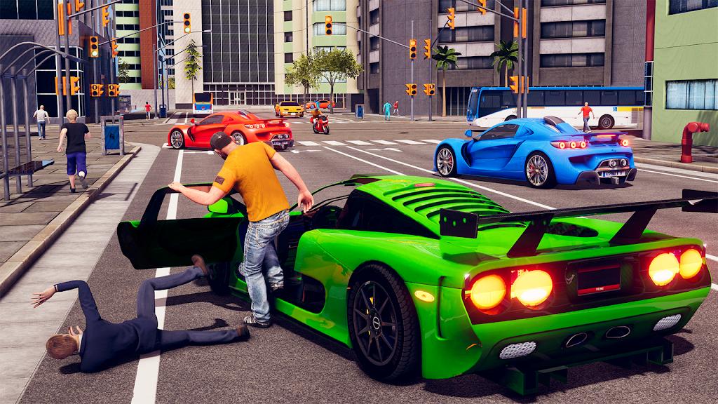 黑帮维加斯：汽车盗窃城(Real Gangster Miami Crime Auto)游戏截图4