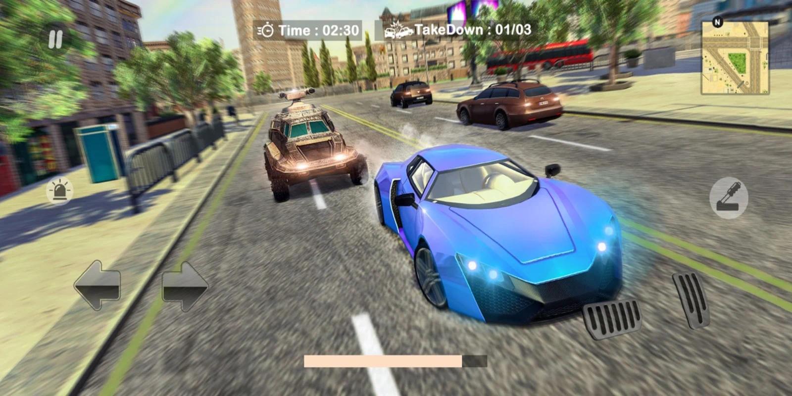 警车驾驶游戏游戏截图2