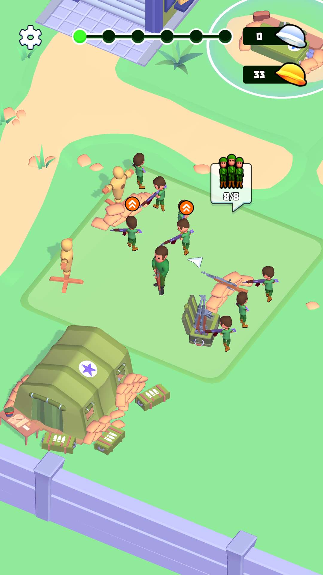 军事工厂：3D世界大战(Military Factory: World War 3D)游戏截图1