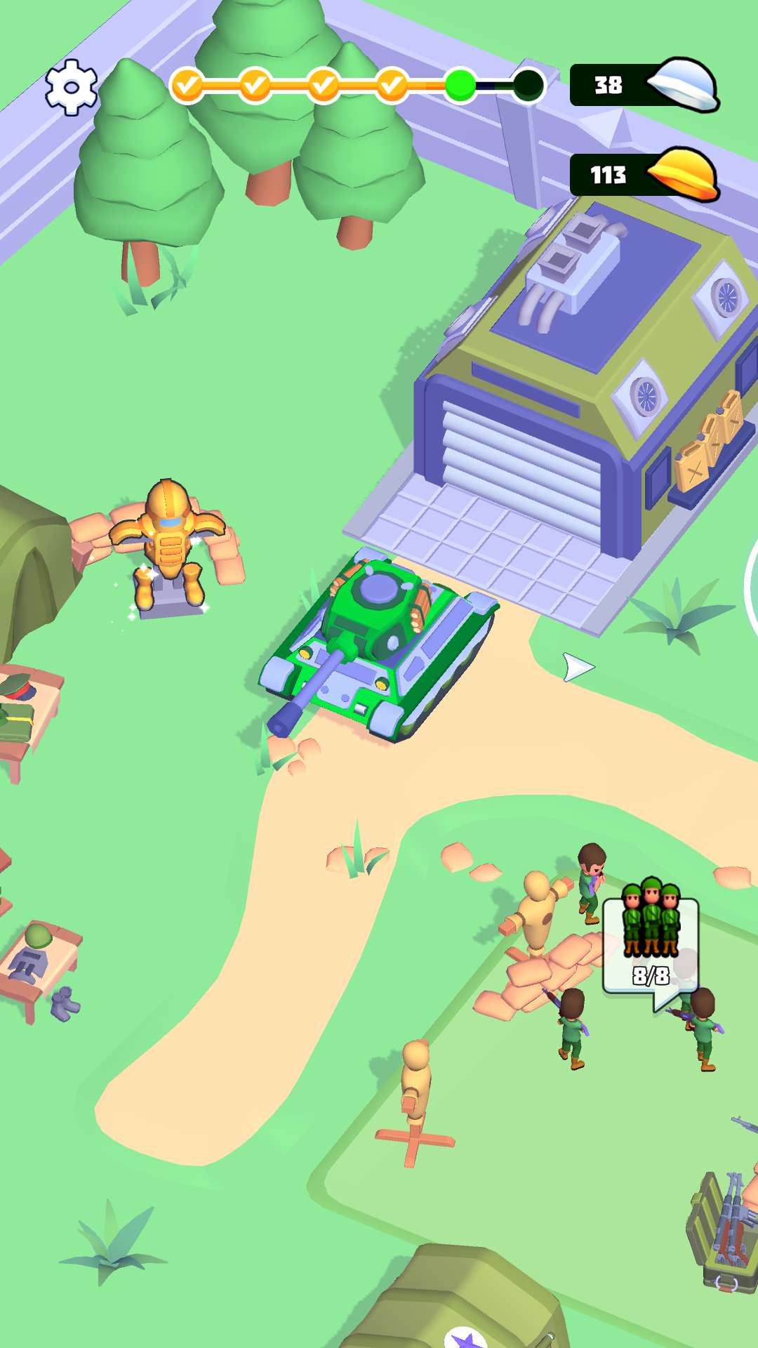 军事工厂：3D世界大战(Military Factory: World War 3D)游戏截图2