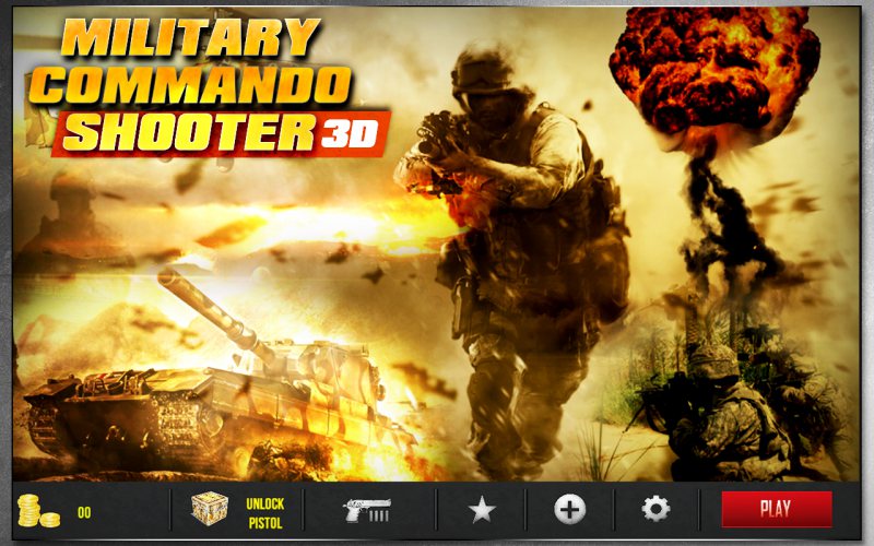 军事突袭队3D(Commando Shooter 3D) 截图3