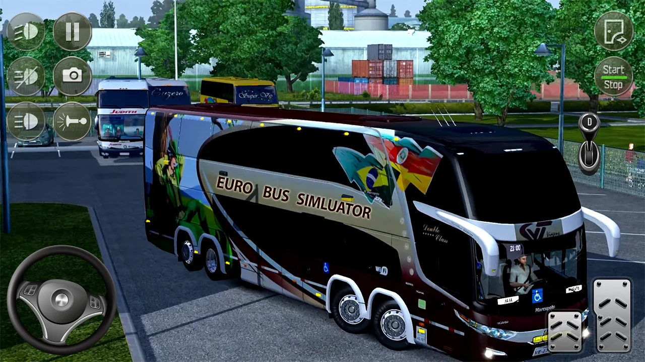 欧洲巴士模拟器2021(Bus Simulator)游戏截图2