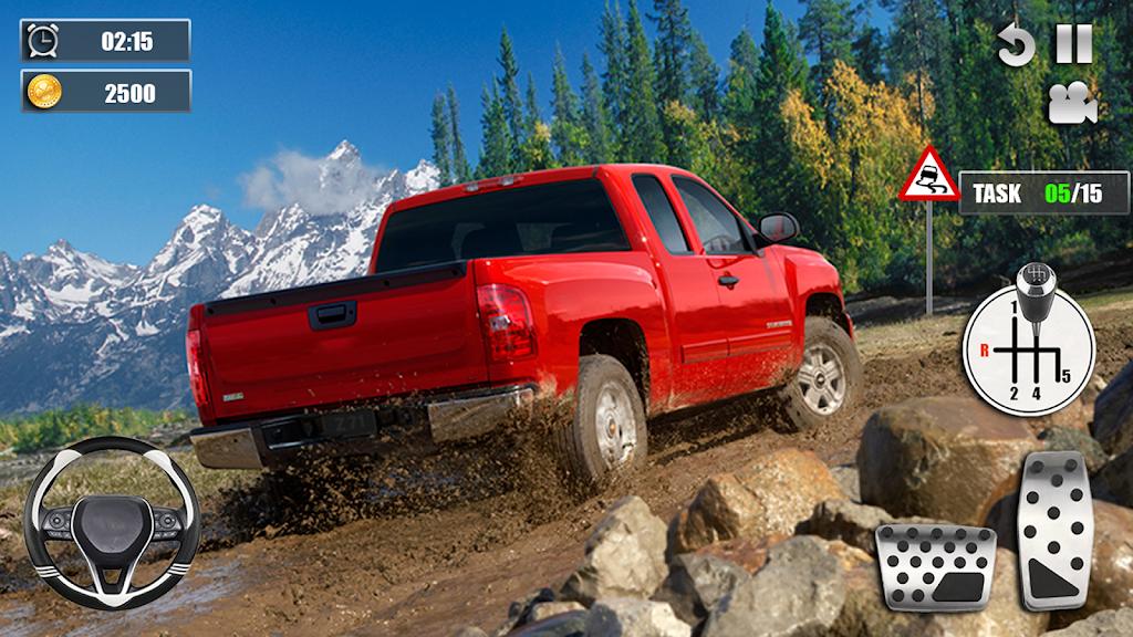 越野皮卡驾驶4×4(Pickup Truck Simulator Games)游戏截图3