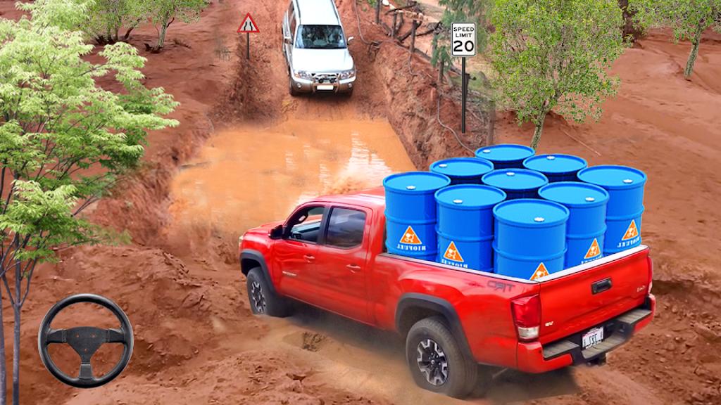 越野皮卡驾驶4×4(Pickup Truck Simulator Games)游戏截图4