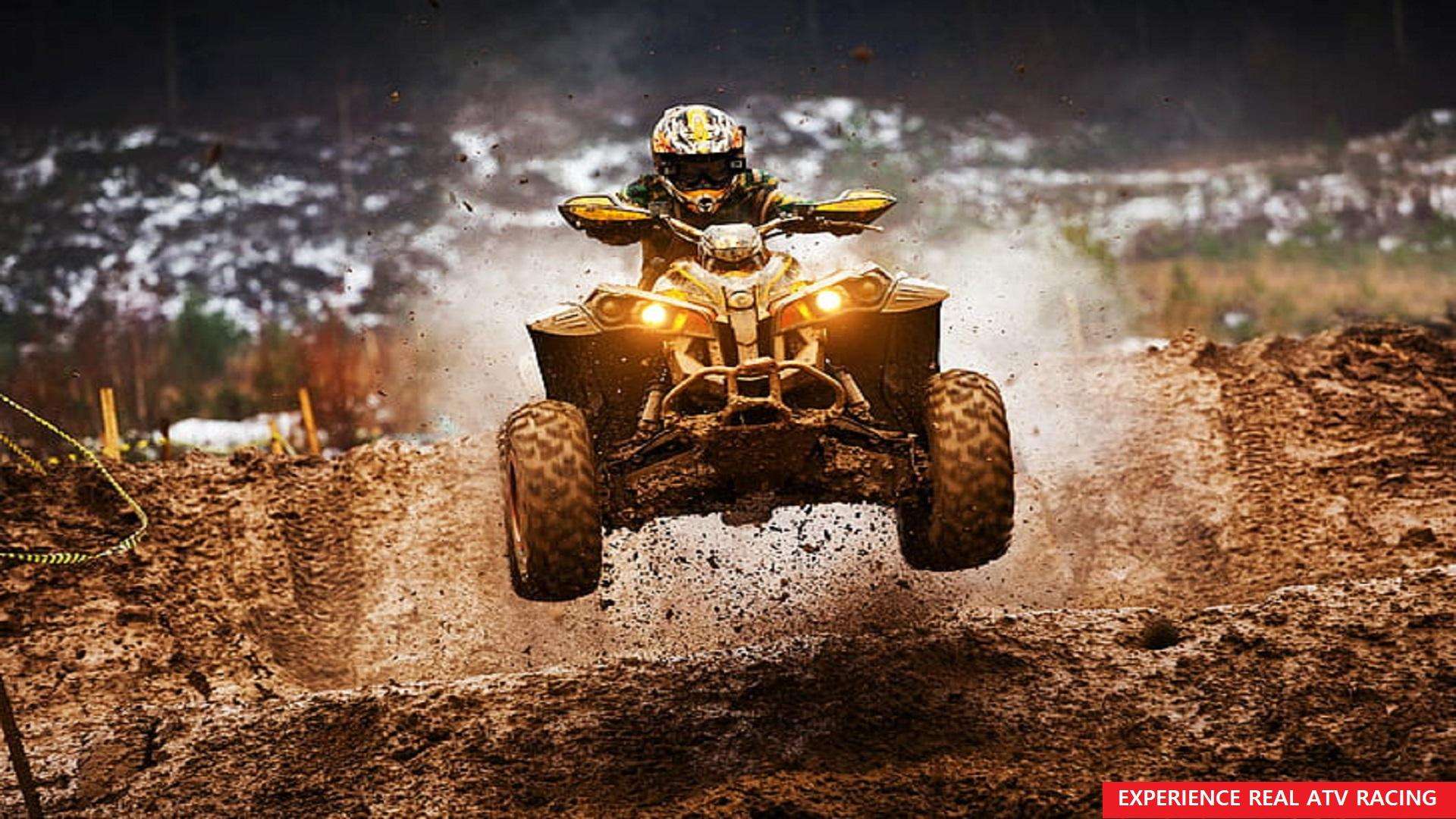越野四轮车(ATV Quad Bike Offroad Quad Bike Racing Games 2021) 截图3
