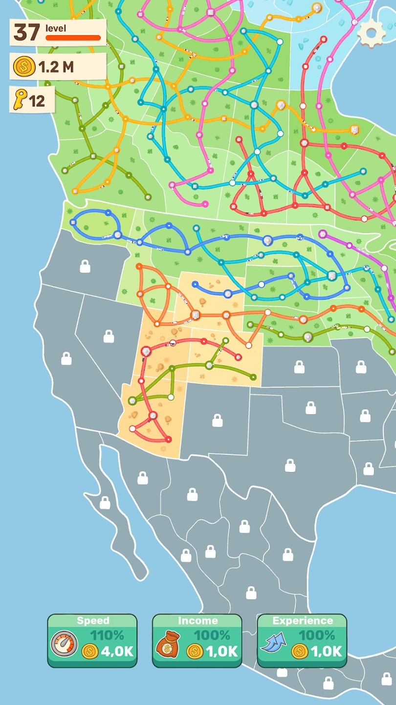 洲际铁路(State Railroad: Train Game)游戏截图4
