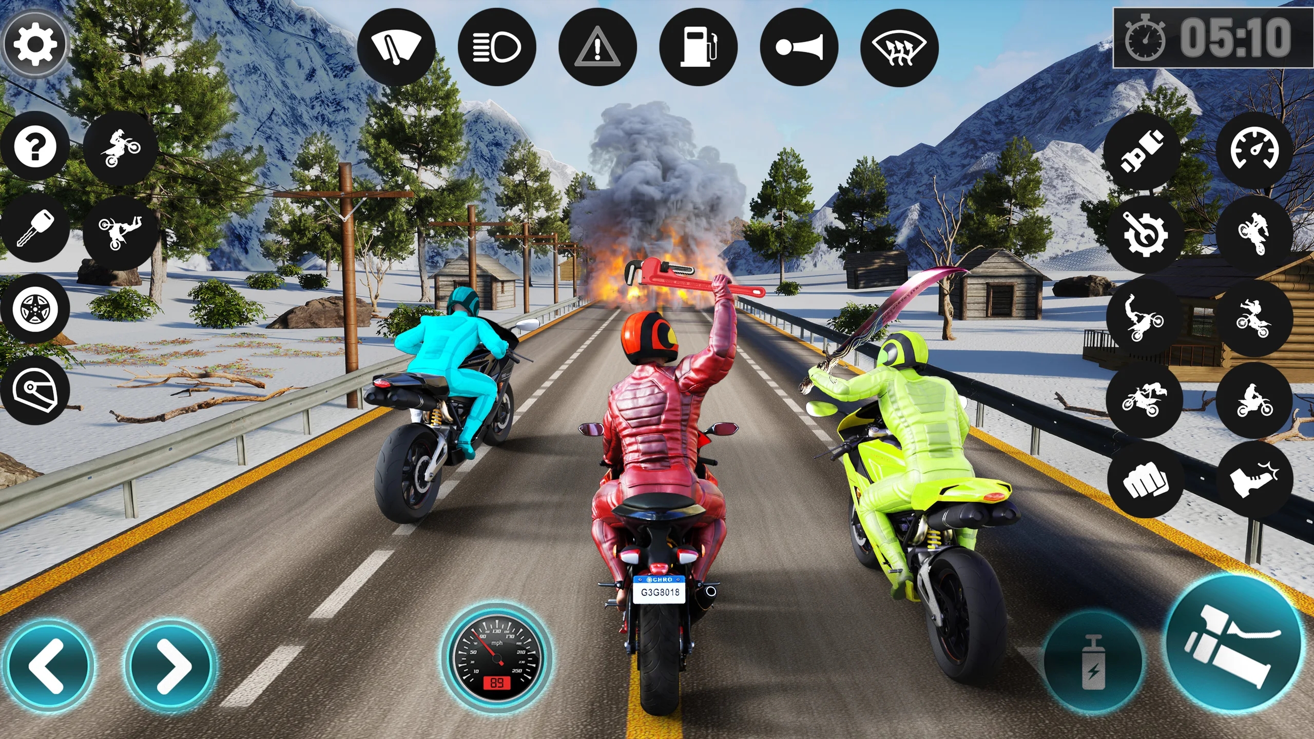 自行车比赛2(Bike Attack Racing) 截图2