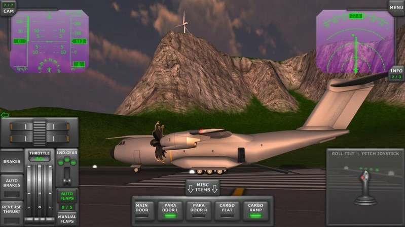 涡轮螺旋桨飞行模拟器(Turboprop Flight Simulator)游戏截图3