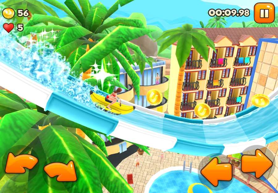 上坡冲浪公园(Uphill Rush)游戏截图2