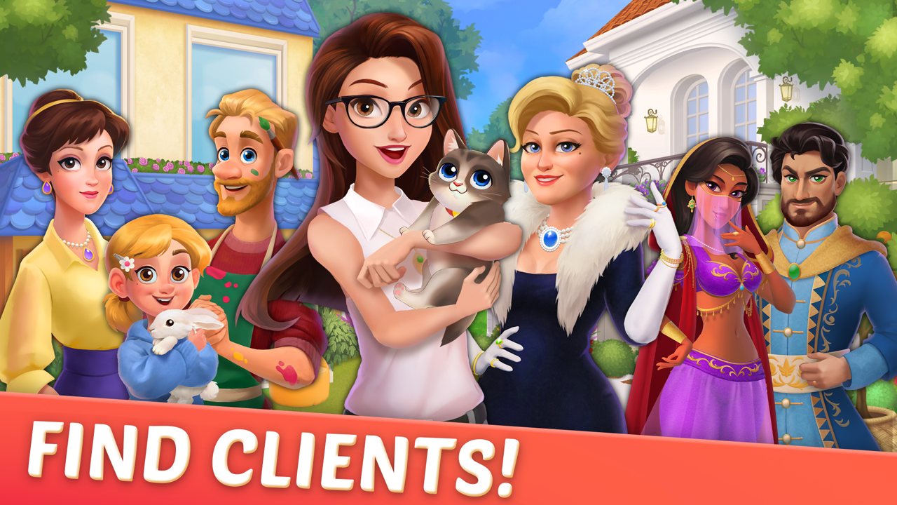 设计城：合并(DesignVille Merge)游戏截图1